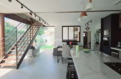 Sobrado para venda com 3 quartos e escritório no condomínio reserva real, paulínia