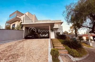 Sobrado contemporâneo à venda em condomínio de valinhos/sp com piscina e área gourmet