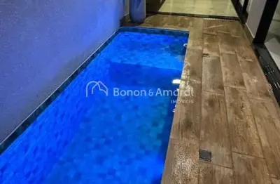 Casa térrea no terras da estância com acabamento diferenciado - 3 suítes e piscina