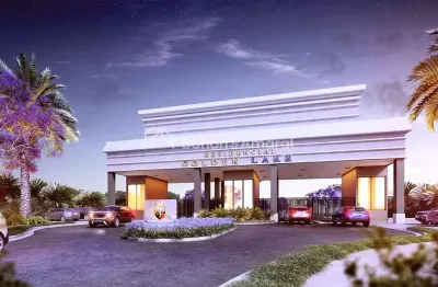 Terreno de esquina à venda no residencial golden lake - paulínia/sp