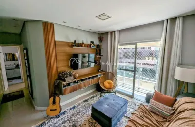 Apartamento moderno no taquaral, próximo à lagoa - 2 dorms, suíte e lazer completo
