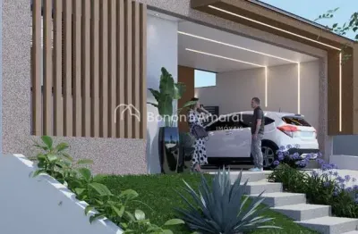 Casa térrea nova à venda no condomínio residencial club santorini, paulínia