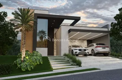 Casa térrea à venda com 03 suítes no condomínio santorini em paulínia, bairro parque brasil 500- sp