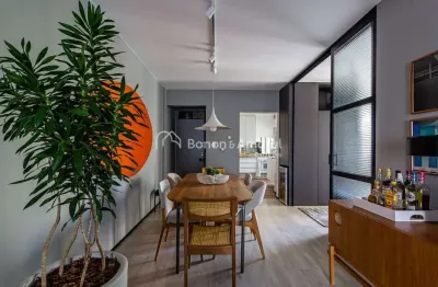 Apartamento mobiliado com 2 suítes no coração do cambuí - venda