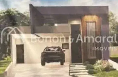 Casa térrea 03 quartos à venda no condominio jardim dos lírios paulinia/sp