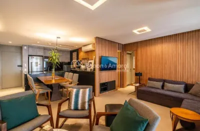 Apartamento moderno com varanda gourmet e acabamentos de alto padrão