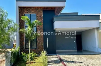 Casa térrea com 3 quartos à venda no residencial lírios, paulínia