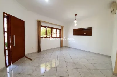 Excelente casa para locação com 3 dormitórios 1 suíte em condomínio de paulínia.