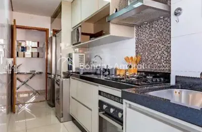 Apartamento 2 quartos e uma suíte à venda no condomínio vivare club residence - paulínia/sp
