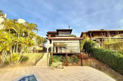 Casa alto padrão para locação em condomínio fechado valinhos/sp