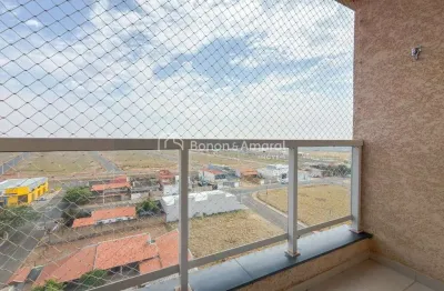Apartamento com 2 quartos, ar condicionado, vista livre e 2 vagas cobertas no vivare em paulínia