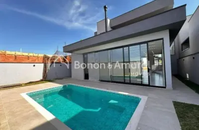 Casa sobrado à venda com 3 quartos ( todos suítes), condomínio santorini, paulínia