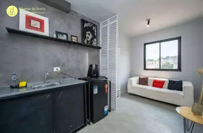Apartamento com 1 dormitório à venda, 26 m² por r$ 305.000,00 - vila guarani (zona sul) - são paulo/sp