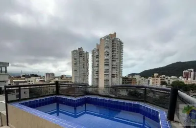 Cobertura triplex para venda em guarujá, jardim julião, 3 dormitórios, 1 suíte, 3 banheiros, 1 vaga
