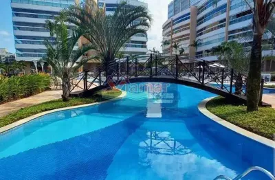 Apartamento quadra mar para venda em guarujá, cidade atlantica, 4 dormitórios, 4 suítes, 3 banheiros, 4 vagas