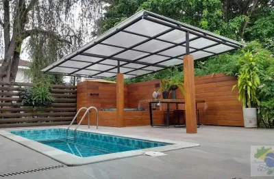 Casa alto padrão para locação, alphaville residencial 3, 4 dormitórios, 4 suítes, 6 banheiros, 4 vagas