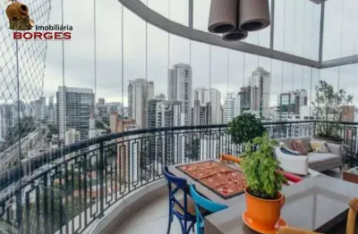 Apartamento área nobre do campo belo - 3 suítes, 3 vagas!!