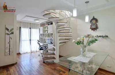 Ótima planta em cob. duplex 4 dorm 3 suítes varanda gourmet  lazer completo