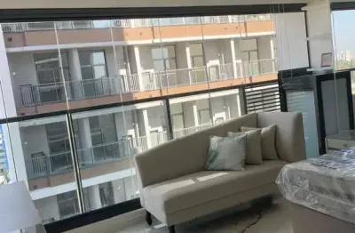 Studio pronto para mudar! novo, todo mobiliado e equipado, a 10m do metrô
