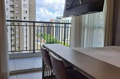 Apartamento com 1 quarto à venda na Alameda Iraé, Moema, São Paulo