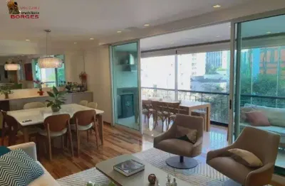 Apartamento espetacular com 3 suites no brooklin 167 m²