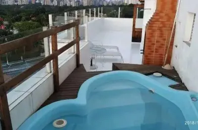 Alto da boa vista, cobertura duplex, churrasq. piscina uma graça!!!