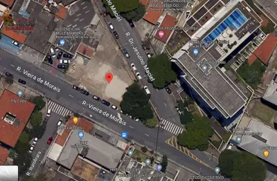 Terreno comercial para alugar na Rua Vieira de Morais, Campo Belo, São Paulo