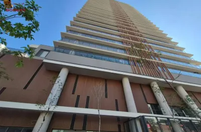 381 metros de loja em predio novo para locação no campo belo.