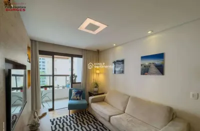 Excelente apto 85,0 m2- 3 dts (1 suite) - varanda - 2 vgs - brooklin