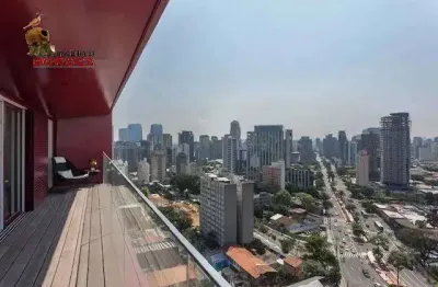 Locação - apto 90,0 m2- 1 suite- terraço- ar cond - 2 vagas- vila olímpia