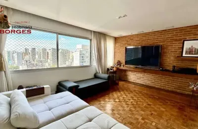 Amplo apto 124,0 m2- 2dts (1 suite)- lavabo - 1 vaga- nobre vila olimpia.