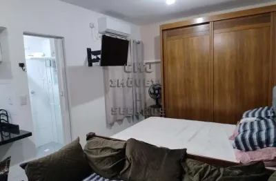 Kitnet para venda em santos, ponta da praia, 1 dormitório, 1 banheiro, 1 vaga