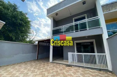 Casa à venda, 128 m² por r$ 380.000,00 - serramar - rio das ostras/rj