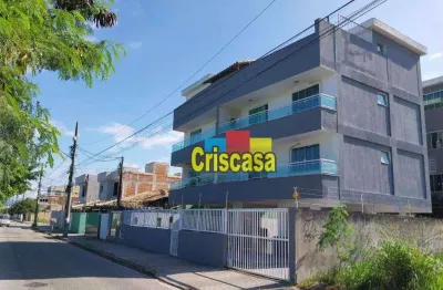 Cobertura à venda, 115 m² por r$ 450.000,00 - atlântica - rio das ostras/rj