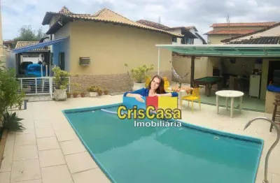 Casa à venda, 150 m² por r$ 550.000,00 - cidade beira mar - rio das ostras/rj