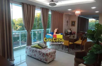 Cobertura com 3 dormitórios à venda, 260 m² por r$ 980.000,00 - bosque da praia - rio das ostras/rj
