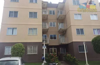 Apartamento com 2 dormitórios à venda, 58 m² por r$ 120.000 - maria turri - rio das ostras/rj