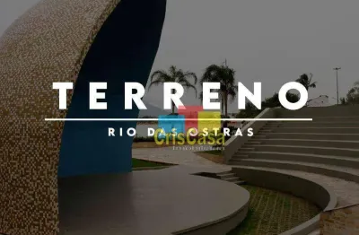 Terreno residencial à venda, extensão novo rio das ostras, rio das ostras.