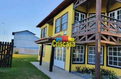 Casa com 5 dormitórios à venda, 318 m² por r$ 3.500.000,00 - costazul - rio das ostras/rj