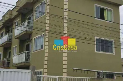 Apartamento com 2 dormitórios à venda, 66 m² por r$ 160.000,00 - cidade beira mar - rio das ostras/rj