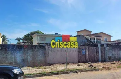 Terreno à venda, 360 m² por r$ 415.000,00 - recreio - rio das ostras/rj
