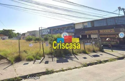 Terreno para alugar, 550 m² por r$ 25.000,00/mês - jardim mariléa - rio das ostras/rj