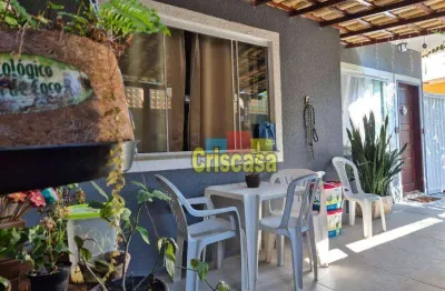 Casa com 2 dormitórios à venda, 65 m² por r$ 250.000,00 - cidade beira mar - rio das ostras/rj