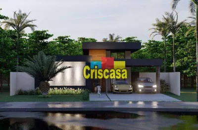 Casa com 3 dormitórios à venda, 150 m² por r$ 1.200.000,00 - alphaville - rio das ostras/rj
