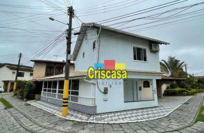 Casa à venda, 130 m² por r$ 350.000,00 - casa grande - rio das ostras/rj