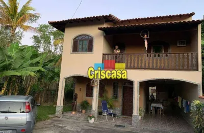 Casa com 3 dormitórios à venda, 180 m² por r$ 350.000,00 - nova cidade - rio das ostras/rj
