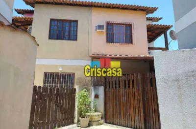 Casa com 3 dormitórios à venda, 76 m² por r$ 360.000,00 - ouro verde - rio das ostras/rj