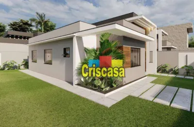 Casa com 3 dormitórios à venda, 82 m² por r$ 550.000,00 - praia mar - rio das ostras/rj