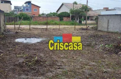 Terreno à venda, 420 m² por r$ 270.000,00 - verdes mares - rio das ostras/rj
