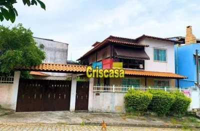 Casa com 4 dormitórios à venda, 160 m² por r$ 460.000,00 - costazul - rio das ostras/rj